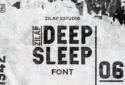 Zilap Deep Sleep font