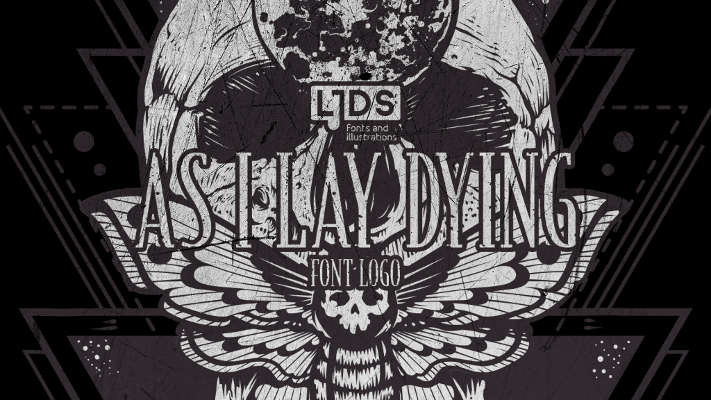 As I lay Dying font