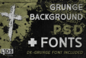 DK PSD File + font