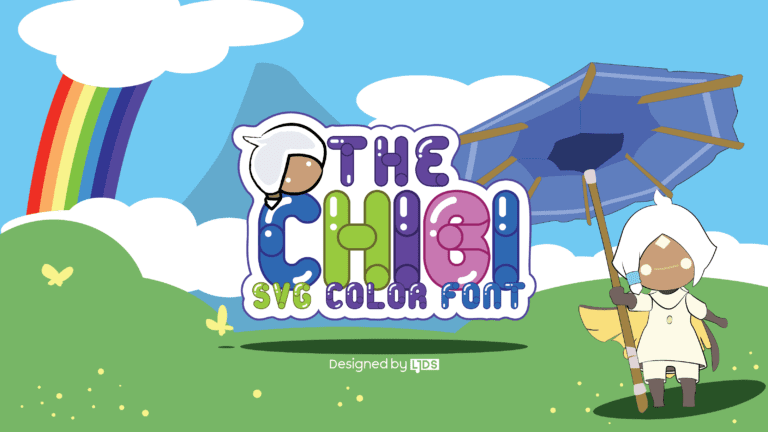 The chibi font