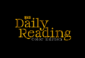 Daily reading Color font