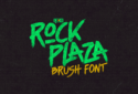 Rock Plaza font